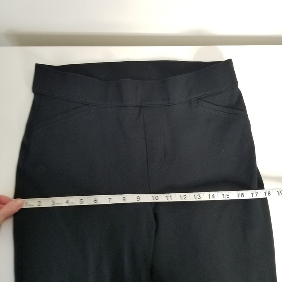 Spanx The Perfect Black Ankle Backseam Skinny Pant Size XL Slimming Stretch - Picture 4 of 15